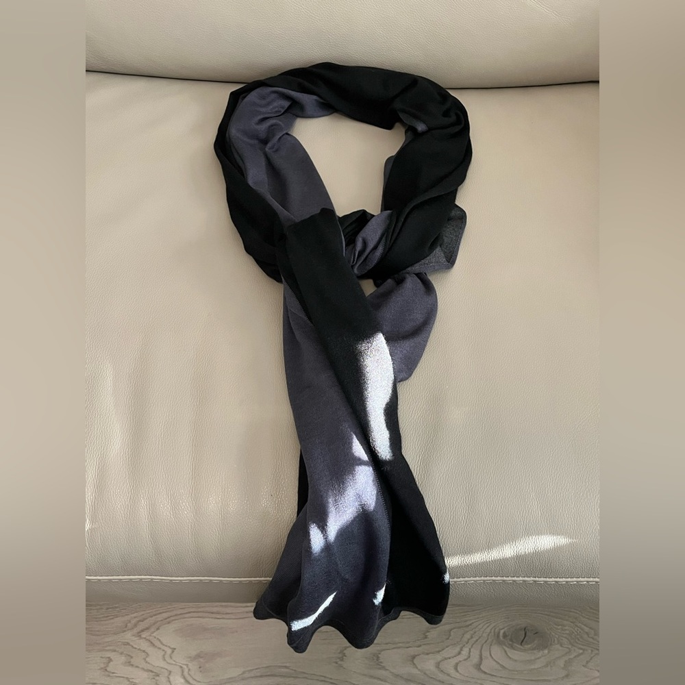 Hermes Cashmere and Silk Scarf/Muffler